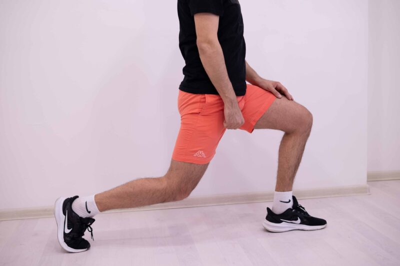 Lunges can make your thighs bigger