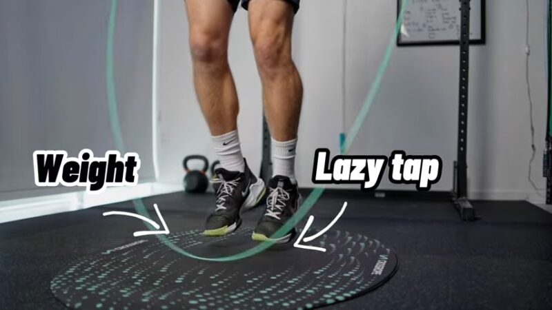 Double-leg jump rope