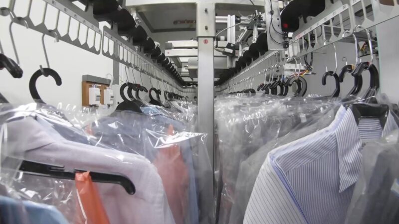 Dry Cleaning Clothes